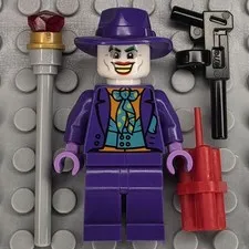 Lego DC Super Heroes Minifigure SH0900 The Joker Fedora