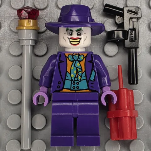Lego DC Super Heroes Minifigure SH0900 The Joker Fedora