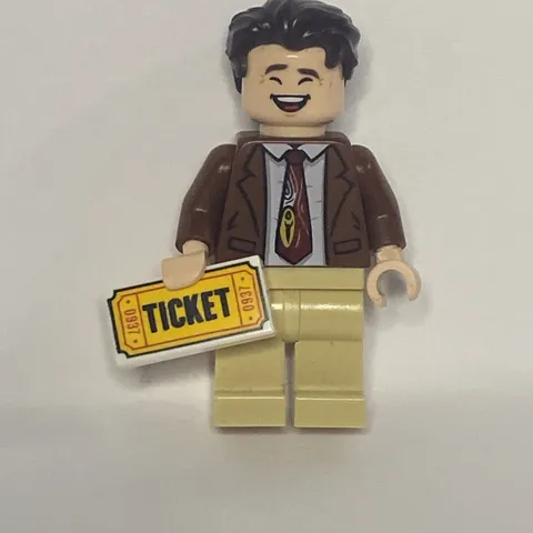 LEGO Friends TV Series FTV002 Chandler Bing Minifigure From Set 10292 Mini Fig