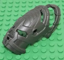 Lego Pearl Dark Gray Bionicle Mask Ignika Vezon Part #53584