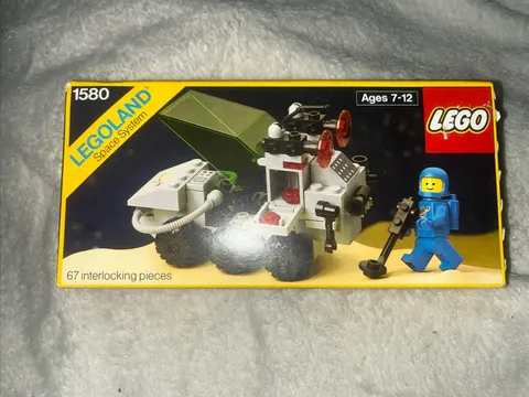 Lego Vintage LL Classic Space #1580-Lunar Scout-100% NEW SEALED!! (1986)