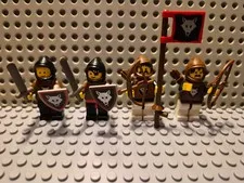 LEGO Castle wolfpack minifigures