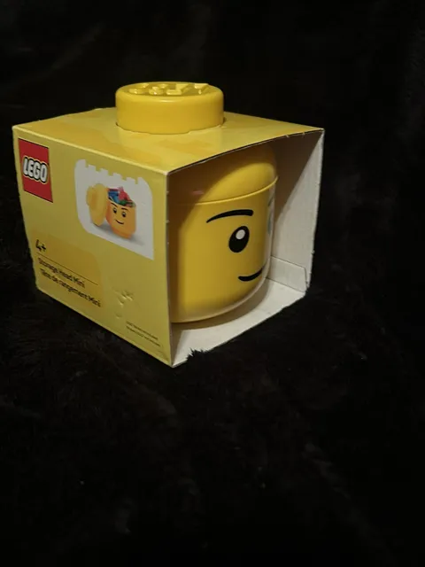 LEGO Storage Products: 40331724 Mini Head Yellow - Boy NEW