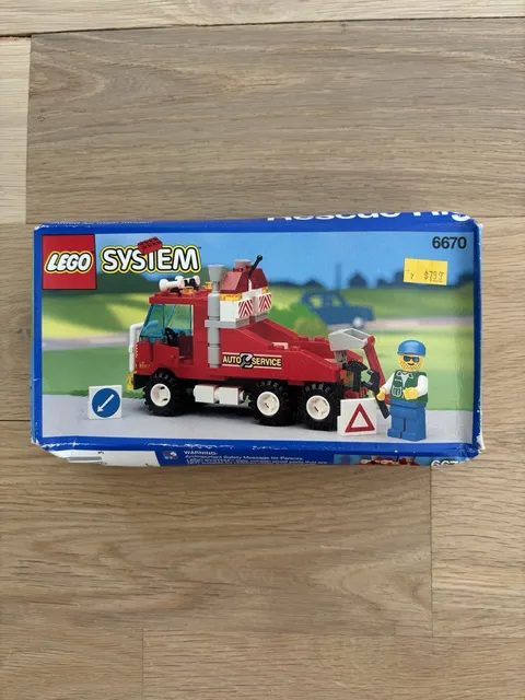 LEGO Town: Rescue Rig (6670)- Brand New In Factory Sealed Box