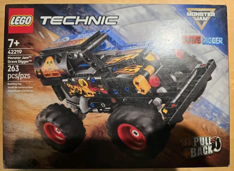 LEGO Technic Monster Jam Grave Digger Fire and Ice Building Toy 42219