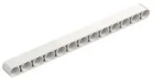 Lego White TECHNIC Liftarm Thick 1 x 13 Beam Part 41239 D951