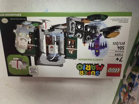 LEGO Super Mario: Luigi's Mansion Lab & Poltergust Expansion Set(71397) unopened