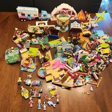 Lot Lego Friends Horse Vet Sunshine Ranch Panda Jungle Treehouse Figure Animals