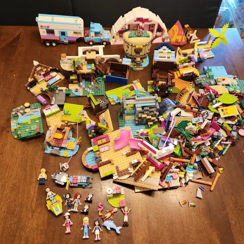 Lot Lego Friends Horse Vet Sunshine Ranch Panda Jungle Treehouse Figure Animals
