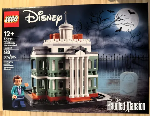 LEGO Disney 40521 Mini Haunted Mansion NEW SEALED Retired 680pc Disney Parks