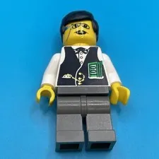 Lego Western Banker Minifigure 6765 EUC RARE