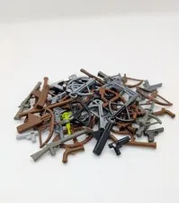 LEGO ® weapons accessories 10 20 pieces bows crossbows guns mixed used