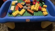 LEGO DUPLO Lap Building Table W/2 Sided Storage 