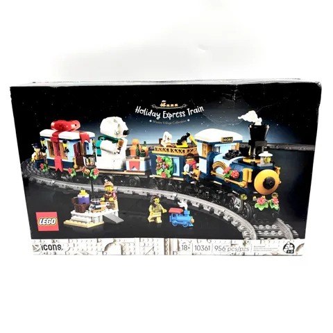 LEGO Icons Holiday Express Train 956 PCS Winter Edition Building Set 10361