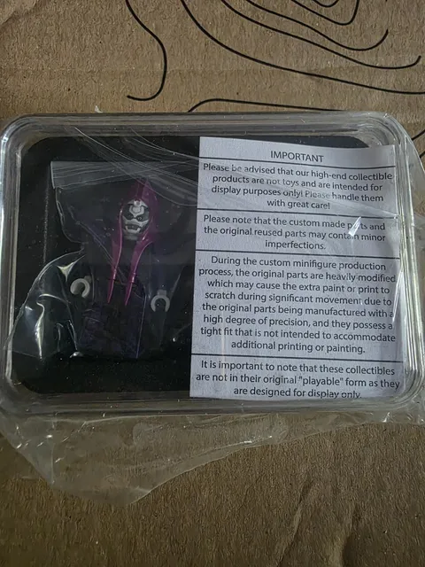 LEGO Star Wars Baggles Studios X LCM Magick Mother Talzin Purple Variant NEW