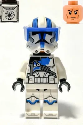 LEGO® Minifigure Star Wars sw1247 Clone Heavy Trooper 501st Legion (Phase 2) Whi
