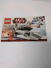 8083 LEGO Star Wars: Rebel Trooper Battle Pack (Complete w/ Minfigs & Instr.)