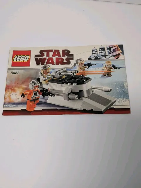 8083 LEGO Star Wars: Rebel Trooper Battle Pack (Complete w/ Minfigs & Instr.)