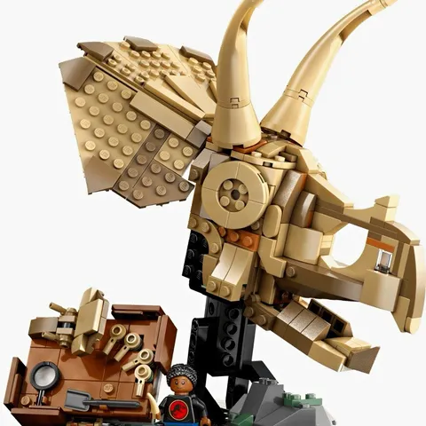 LEGO Jurassic World 76969 Triceratops Skull  (Should Be Complete)