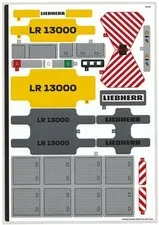 LEGO Sticker Sheet From Set 42146 Liebherr Crawler Crane LR 13000 Brand New