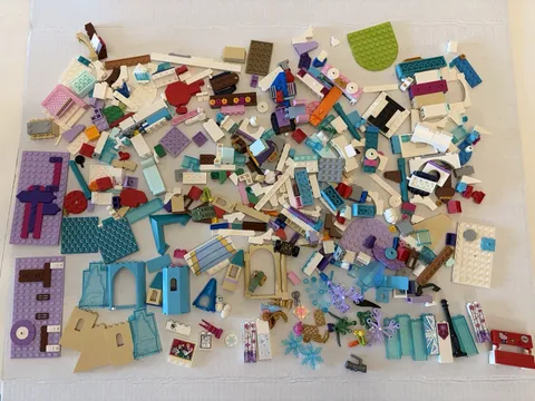 Lot of LEGO Friends & Disney Mixed Replacement Parts Pieces Bricks Random