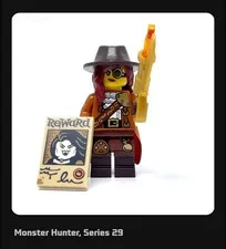LEGO Minifigures 71052 - Series 29 - Monster Hunter - New / Sealed