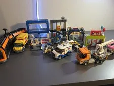 Lego 60233 & 60097 With Instructions