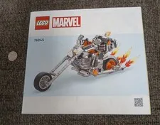 LEGO Instruction Manual Only 76245 Marvel Comics Ghost Rider 
