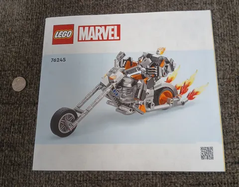 LEGO Instruction Manual Only 76245 Marvel Comics Ghost Rider 