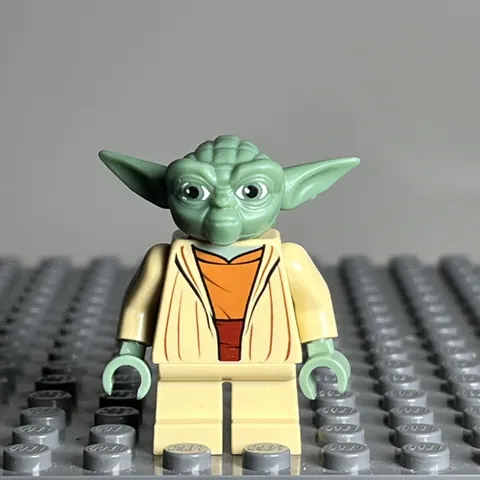 Lego Yoda Minifigure Star Wars The Clone Wars 8018 7964 sw0219 Grey Hair 3C