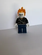 Lego Ghost Rider Minifigure Johnathon Johnny Blaze 76058