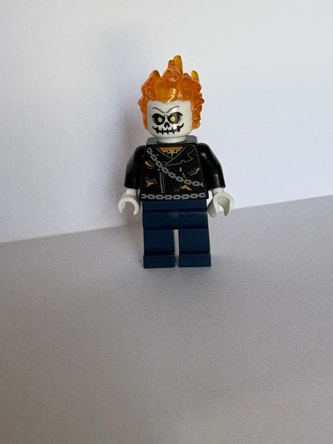 Lego Ghost Rider Minifigure Johnathon Johnny Blaze 76058