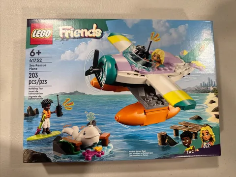 LEGO FRIENDS: Sea Rescue Plane (41752) New & Sealed