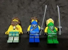 Lego Ninjago Lot of 3 Legacy Tournament of Elements minifigs Bolobo, Jay, LLOYD