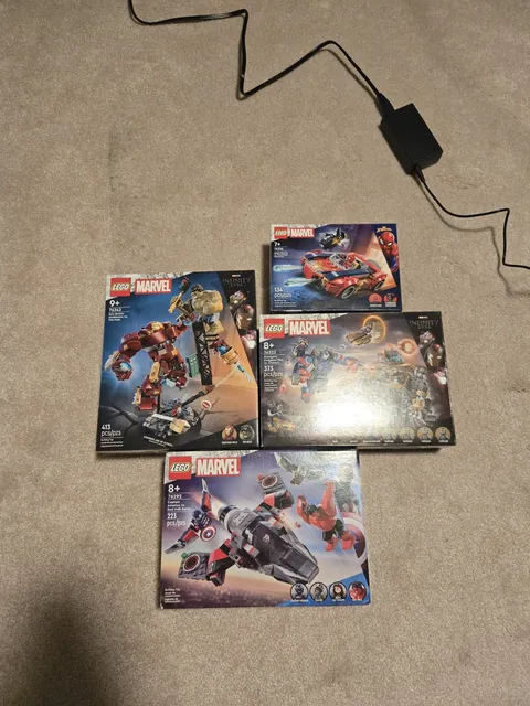 Lego Marvel Set Lot Of 4