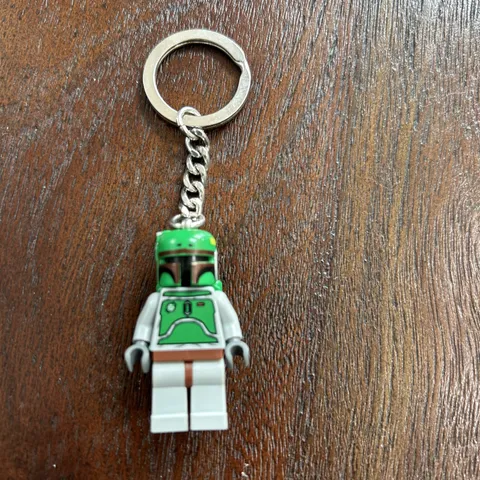 STAR WARS LEGO BOBA FETT KEY CHAIN OLD VINTAGE RARE