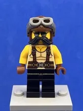 Man (Tan Tank Top, Moustache) twn379 - LEGO City