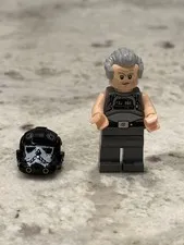 Lego Star Wars Griff Halloran Minifigure w/ Helmet + SW1018 From 75242
