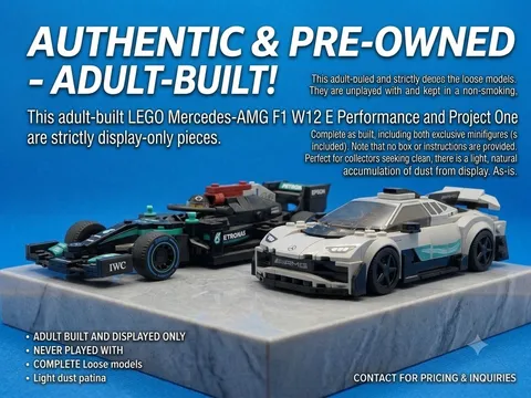 LEGO SPEED CHAMPIONS: Mercedes-AMG F1 W12 E Performance & Mercedes-AMG...