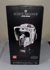 LEGO 75305 Star Wars: Scout Trooper Helmet -RETIRED SET Sealed Damaged Box