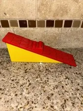 Vintage LEGO Dacta DUPLO House 9152 Red Yellow Roof Piece REPLACEMENT #3806