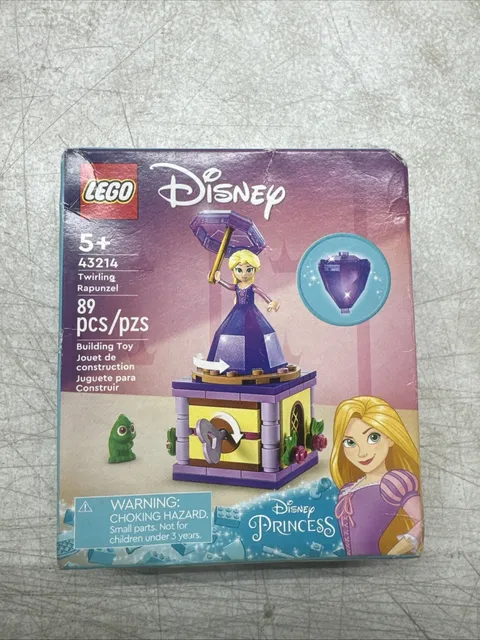 LEGO Disney Princess Twirling Rapunzel 43214, 89 Pieces, Rapunzel