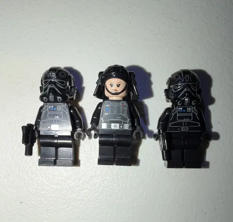 LEGO Star Wars Tie Fighter Pilots (Rogue One) and Emmigration Officer, Pre Used