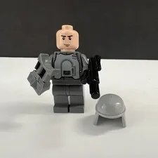 Lego Star Wars 8084 Imperial Officer Battle Armor Smirk Minifigure sw0261