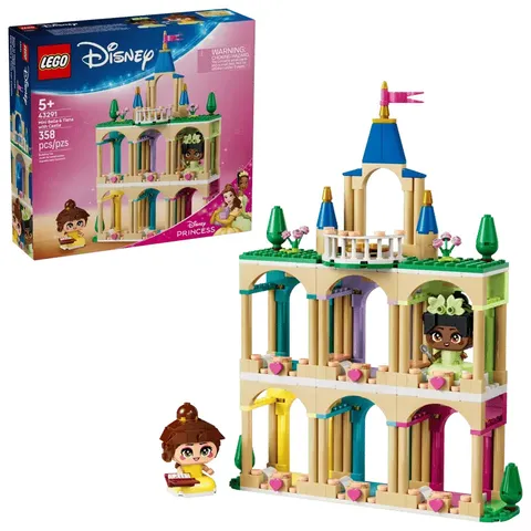 LEGO Disney™ Mała Bella i Tiana z zamkiem 43291 LEGO