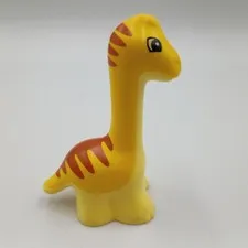 Lego Duplo Yellow Baby Diplodocus Dinosaur 10879 Dino Figure Cake Topper