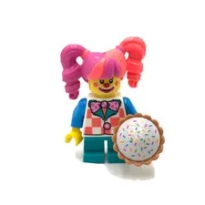 LEGO Clown Girl minifigure Winter 2023 Store Exclusive