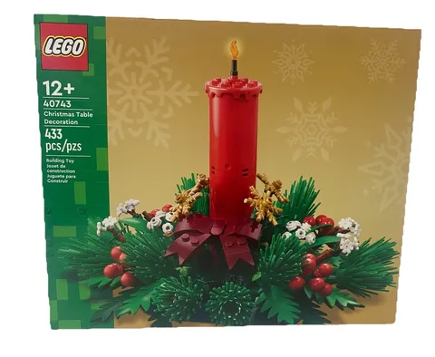 LEGO Christmas Table Decoration Building Toy Set 40743