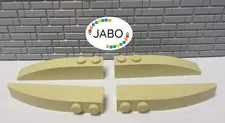 (G4/8) LEGO 4x 42022 Arch Brick Slant Brick 6x1 tan 6208 4884 7298