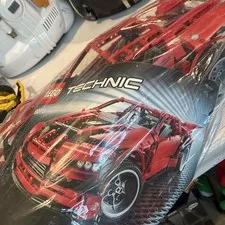 LEGO Technic Super Car 8070 for parts Assembled Missing Parts